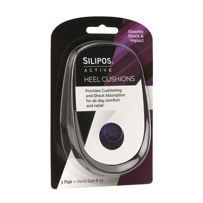 Silipos Active Gel Heel Cushions Active Gel Heel Cushions, Men’s – 66948