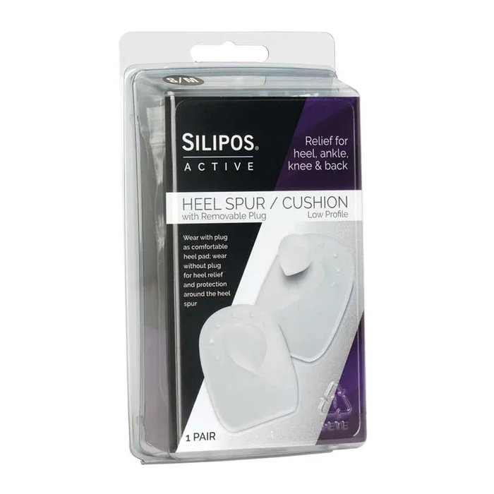 Silipos Active Gel Heel Spur Cushions Active Gel Heel Spur Cushions, Large – 66935