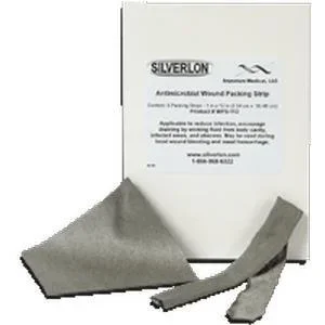 Silverlon Antimicrobial Wound Packing Strip 1″ x 24″