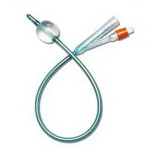 Silvertouch 2-Way Silver Hydrophilic-Coated Silicone Foley Catheter 14 Fr 5 cc