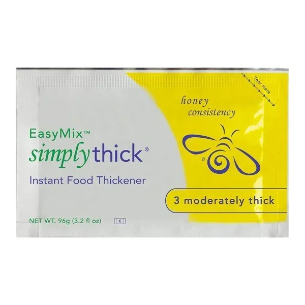 SimplyThick Easy Mix Food and Beverage Thickener, Unflavored Gel, Honey Consistency