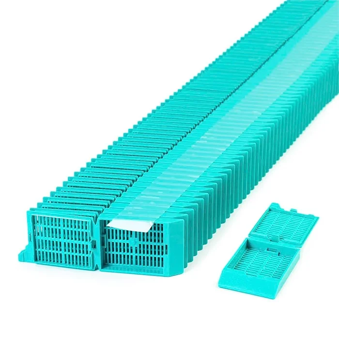 Simport Scientific Unisette Tissue Cassette Acetal Aqua – 405-12T