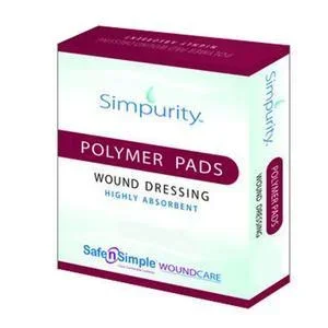 Simpurity High Absorbent Polymer, 4″ x 5″ Pad