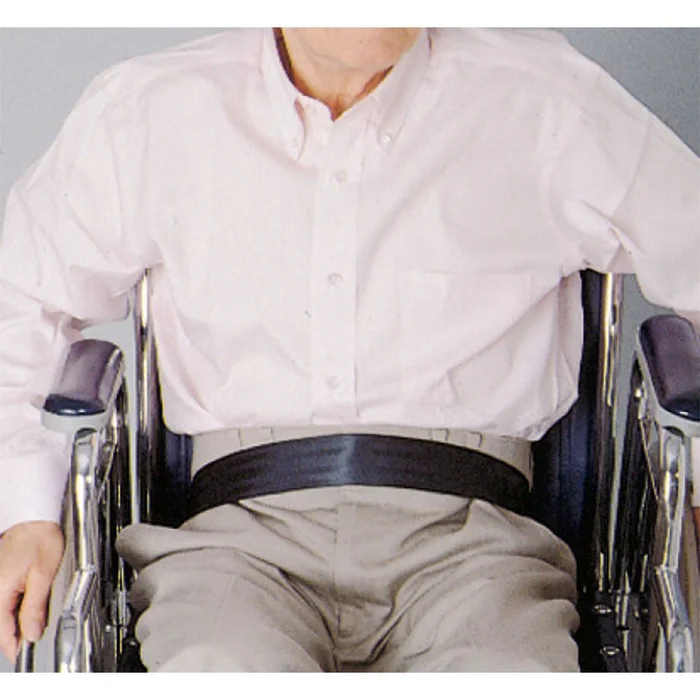 SkiL-Care Econo-Belt Wheelchair Restraint R-R NYLON W/C BELT, HOOK & LOOP – 701031