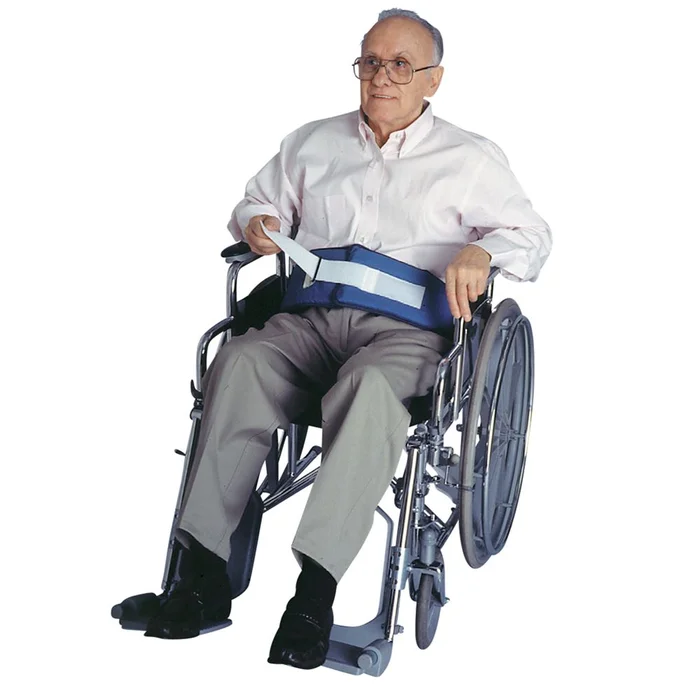 SkiL-Care Resident-Release Soft Wheelchair Belt Wheelchair Belt w/Snap-Together Closure – 301270