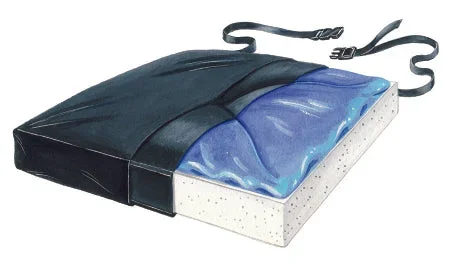 Skil-Care X-Cushion Seat Cushion 18 W X 16 D X 2-1/2 H Inch Foam / Gel – 751027