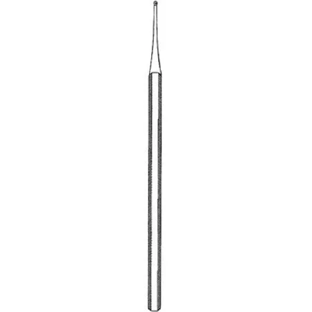 Sklar Merit Excavator Curette 5 Inch Length Single-ended Solid Octagon Handle 1 mm Tip Straight Round Cup Tip – 98-503