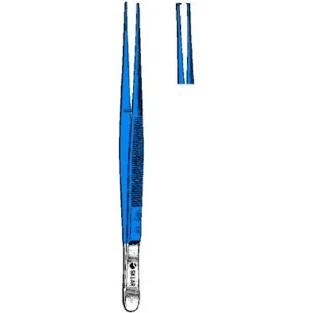 Sklar Sklar Blue Forceps Potts-Smith 10 Inch Straight 1X2 Teeth – 91-5414
