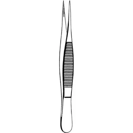 Sklar Sklar Splinter Forceps 3-1/2 Inch Floor Grade Stainless Steel NonSterile NonLocking Thumb Handle Straight Serrated Tip – 21-777