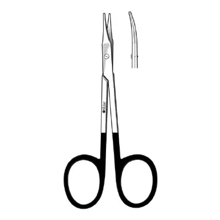 Sklar Supercut Sklarhone Tenotomy Scissors Stevens 4-1/2 Inch Length OR Grade Stainless Steel NonSterile Finger Ring Handle Straight Sharp/Sharp – 15-1243