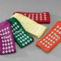 Slipper Socks Adult Size to 14 Large Green Above the Ankle 1 Pair