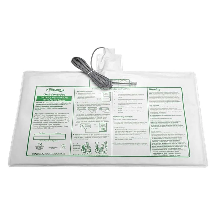 Smart Caregiver CordLess Sensor Pads (Bed, Chair and Floor Mat) CordLess Floor Mat Sensor, 24″ x 48″, 1 Yr. Warranty – 712616