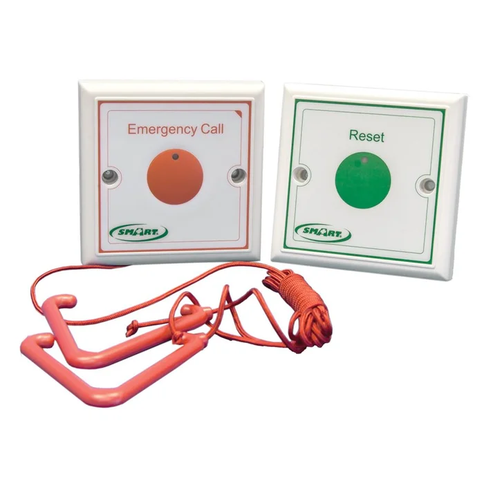 Smart Cargiver Wireless Bathroom Call Buttons Emergency Call Light and Alarm – 710194