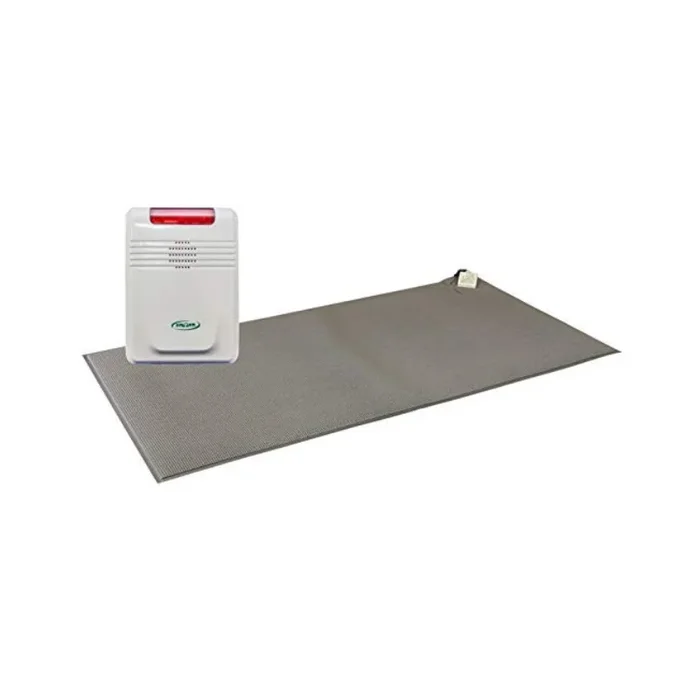 SmartCaregiver Cordless Floor Mat Pressure Pad with Economy Cordless Alarm – 24” x 48”