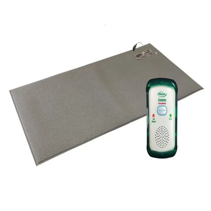 SmartCaregiver Floor Mat Exit Alarm for Elderly Fall Prevention & Anti-Wandering – Economy System