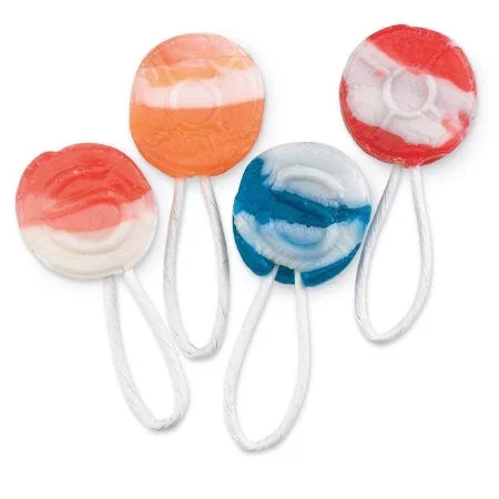 SmileMakers Saf-T-Pops Lollipop Strawberry Vanillla / Orange Vanilla / Blueberry Vanilla / Cherry Vanilla Flavors 100 Per Box – CY19