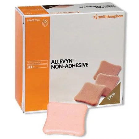 Smith & Nephew Allevyn Foam Dressing 4 X 4 Inch Square Non-Adhesive without Border Sterile – 66927637