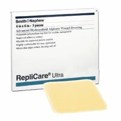 Smith & Nephew Hydrocolloid Dressing Replicare Ultra 6 X 6 Inch Square Sterile
