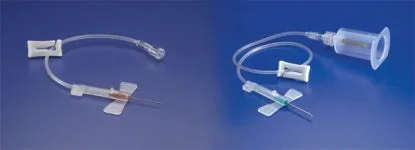 Smiths Medical Saf-T Wing Blood Collection Set 3/4 Inch Needle Length Safety Needle 12 Inch Tubing Sterile