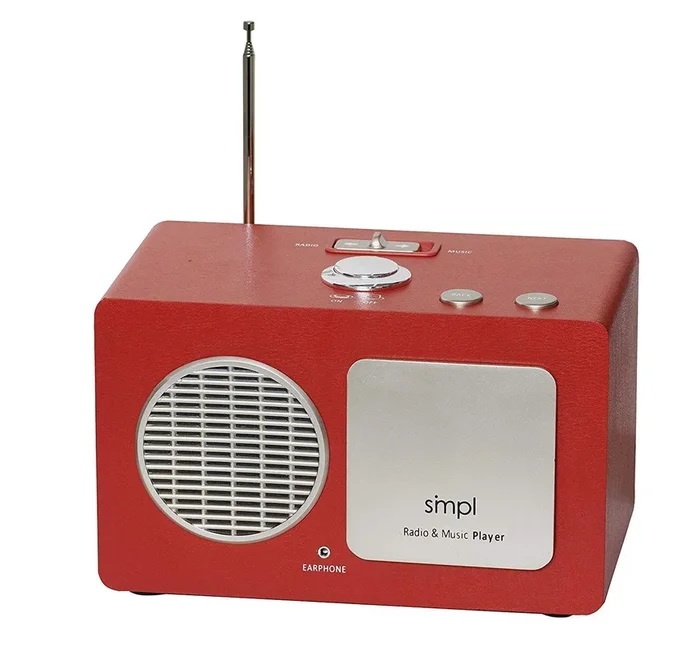 SMPL One-Touch Music & Radio Center – Includes 75 Nostalgic Hits