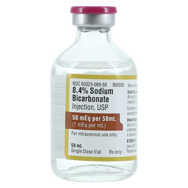 Sodium Bicarbonate 8.4% Injection SDV 8.4% 50mL