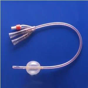 Soft Simplastic 3-Way Foley Catheter 20 Fr 30 cc