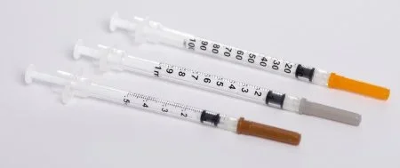 Sol-Millennium Medical Sol-Care Tuberculin Syringe with Needle 1 mL 27 Gauge 1/2 Inch Attached Needle Retractable Needle – 100019I