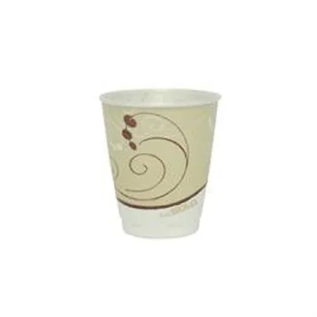 Solo Cup Trophy Plus Drinking Cup 8 oz. Symphony Print Paper Disposable – X8-J8002