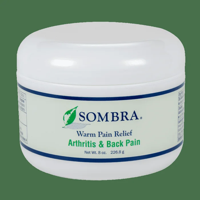 Sombra® Warm Pain Relief – Arthritis & Back Pain, 8 oz Jar – 11-0941
