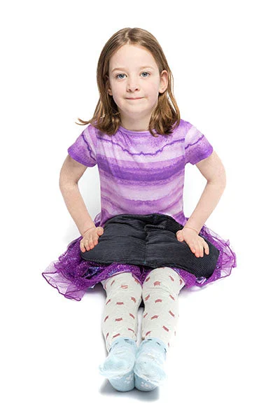 Sommerfly, Sit Tight Weighted Lap Pad Cover, Blue Wave, Small – 13-4070