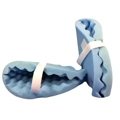 Span America Heel Protector One Size Fits Most Blue, 20 EA/CS
