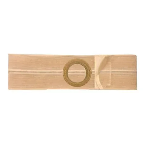 Special Nu-Form 6″ Beige Support Belt 2-7/8″ Center Belt Ring 1″ Thumb Loop, Large