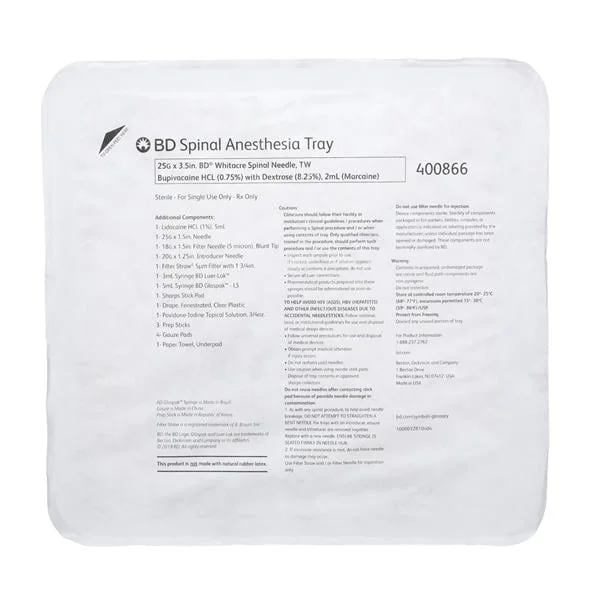 Spinal Tray Whitacre Needle
