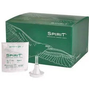 Spirit Style 1 Hydrocolloid Sheath Male External Catheter, Small 25 mm