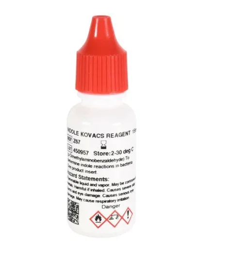 SpotDrops, Indole, Kovac’s Reagent, 15ml