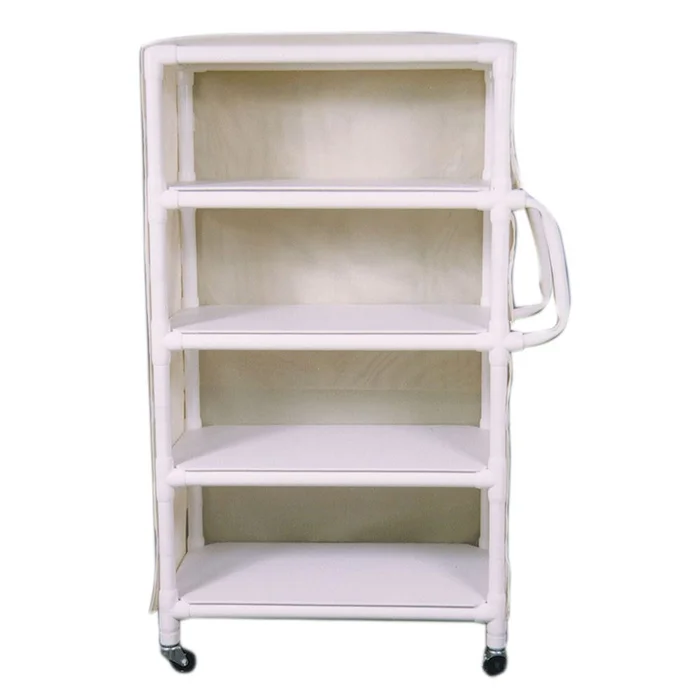 Standard MRI Cart, 4 Shelves MRI Cart, 4 Shelves, w/Handles, Mesh Fabric, Black – 935480/BLACK/MESH