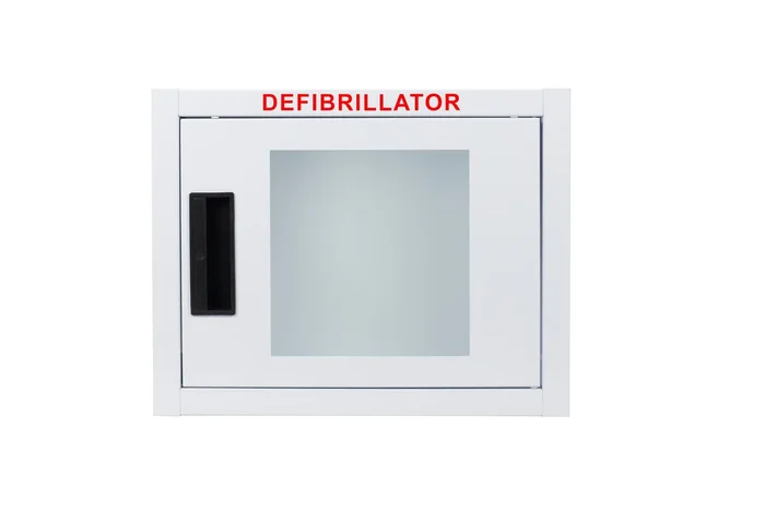 Standard Surface Mount AED Cabinet, Compact