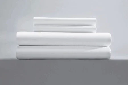 Standard Textile Bed Sheet Flat 66 X 110 Inch White Reusable – 12350400