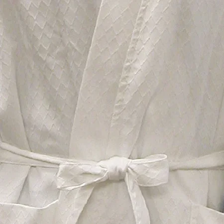 Standard Textile Patient Robe Unisex Large White Gemstone Reusable – 97683400