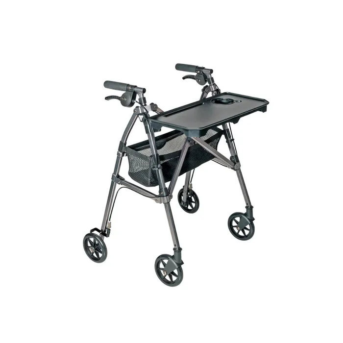 Stander Wonder Indoor Rollator with Tray – Folding & Super Lite