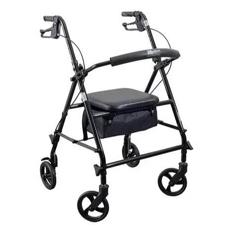 Steel Rollator Walker with Seat
