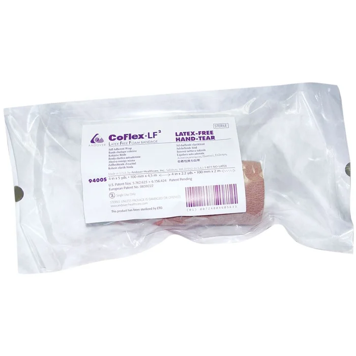 Sterile Co-Flex LF2 Sterile Co-Flex LF2, 4″ x 5 yds, 18 rls/cs – 51998
