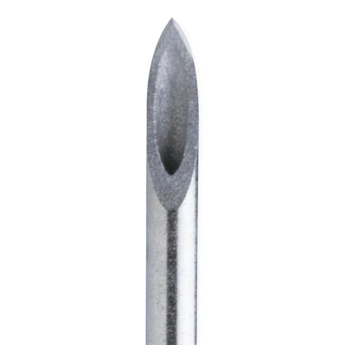 Sterile Single-Use Spinal Needle with Quincke Bevel, Black Hub, 22G x 1.5″
