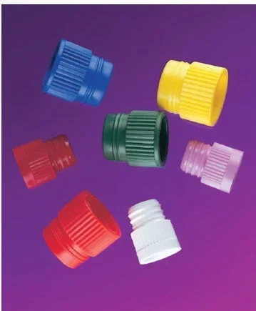 Stockwell Scientific Test Tube / Vial Closure LDPE Hollow Top Plug Cap Blue 16 mm For 16 mm Test Tube and Vial – 8585B