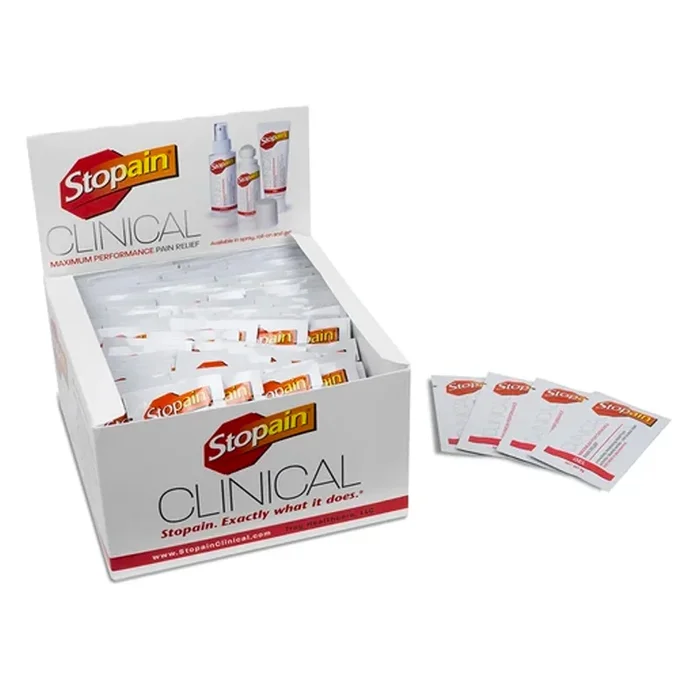 Stopain Clinical Gel Display Box 100 x 5 gram