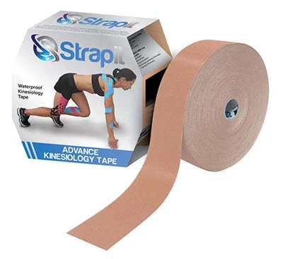 Strapit Advance Kinesiology Tape, 2 in x 34 yds, Blue – 24-0158