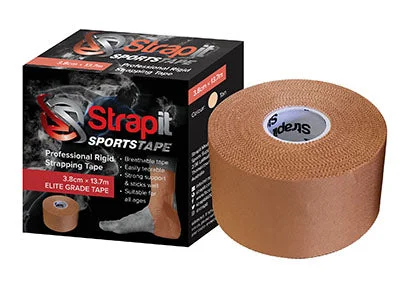 Strapit Professional Rigid Strapping Tape, Tan, 1.5 in x 15 yds, 1 pack – 24-0186-1