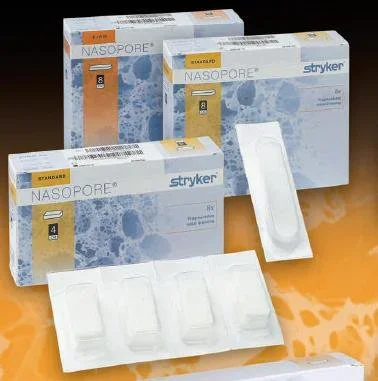 Stryker Nasopore Nasal Packing Standard Non-impregnated 4 cm 8 Count Sterile – 5400010004