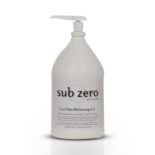 Sub Zero, Cool Pain Relieving Gel Gallon Pump