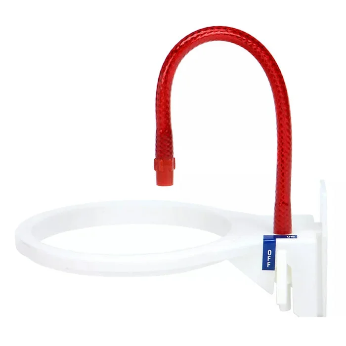 Suction Canister Wall Mounted Bracket with On/Off Valve Built-in